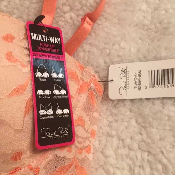 NWT Rene Rofe Multi-way Bra - Picture 2 of 3